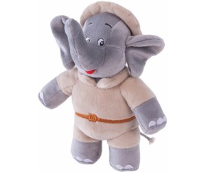 Dukker, Bamser & Utstyr - Jazwares Benjamin the Elephant (On Safari) Plush Toy - 0681326108429