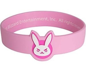 Reklameartikler - Jinx - Overwatch - D.Va Rubber Band Bracelet (Pink) - Armbånd - 0889343089763