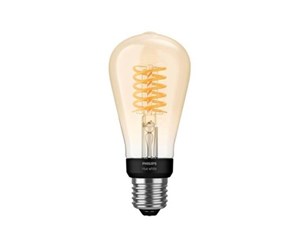 Smarthus - Philips HueW 7W Fil ST64 E27 EUR - 929003051701