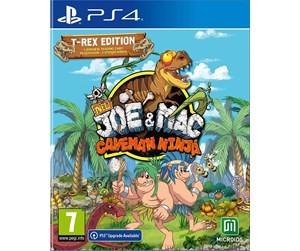 Spill - New Joe & Mac: Caveman Ninja - T-Rex Edition - Sony PlayStation 4 - Platformer - 3701529501098