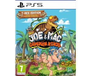 Spill - New Joe & Mac: Caveman Ninja - T-Rex Edition - Sony PlayStation 5 - Platformer - 3701529501067