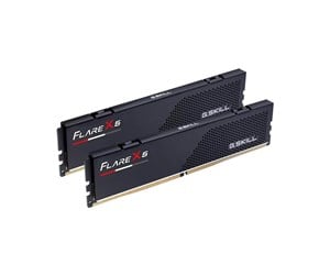 RAM - G.Skill Flare X5 DDR5-5200 - 64GB - CL36 - Dual Channel (2 pcs) - AMD EXPO - Svart - F5-5200J3636D32GX2-FX5