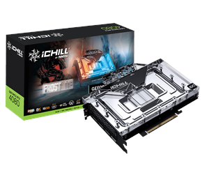 Grafikkort - Inno3D GeForce RTX 4080 iCHILL Frostbite - 16GB GDDR6X RAM - Grafikkort - C4080-166XX-1870FB