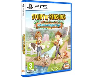 Spill - Story of Seasons: A Wonderful Life (Standard Edition) - Sony PlayStation 5 - Virtual Life - 5060540771643