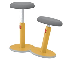 Ergonomi - Leitz  Ergo Cosy Active Sit Stand balansestol Varmgul - 65180019