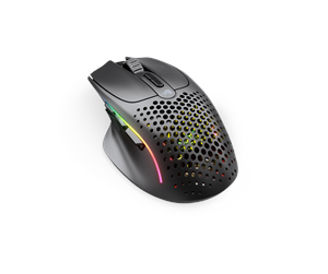 Mus - Glorious Model I 2 Wireless - Matte Black - Gaming mus - Optisk - 9 - Svart med RGB-lys - GLO-MS-IWV2-MB