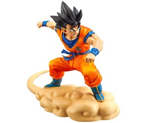 Reklameartikler - Banpresto - Dragon Ball Z - Hurry! Flying Nimbus!! Goku PVC Statue - Figur - 4983164182330