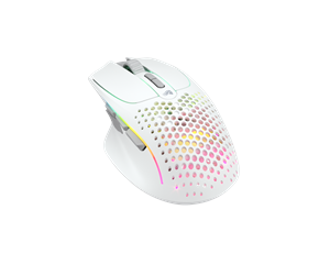 Mus - Glorious Model I 2 Wireless - Matte White - Gaming mus - Optisk - 9 - Hvit med RGB lys - GLO-MS-IWV2-MW