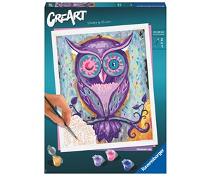 Kreative leker - Ravensburger CreArt - Dreaming Owl - 11220200