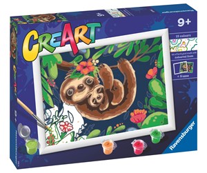 Kreative leker - CreArt Ravensburger  - Sweet Sloths - 11220195