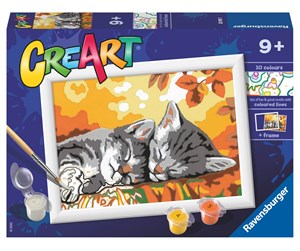 Kreative leker - Ravensburger CreArt - Autumn Kitties - 11220190