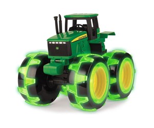 Leketøysbil - Tomy John Deere - Monster Treads Light Wheels Tractor - 46434