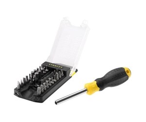 Verktøy - Stanley 34PCE MULTI BIT SCREWDRIVER - STHT0-70885