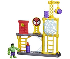 Lekesett - Marvel  Spidey and His Amazing Friends Hulk’s Smash Yard - F37175L0