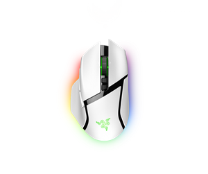 Mus - Razer Basilisk V3 Pro - Gaming mus - Optisk - 11 - Hvit med RGB lys - RZ01-04620200-R3G1