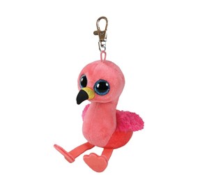 Dukker, Bamser & Utstyr - Ty Beanie Boo Clips - Gilda Flamingo - Keychain 8.5cm - 2000773