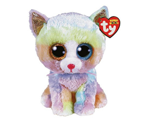 Dukker, Bamser & Utstyr - Ty Beanie Boo's Heather Cat - 2002728