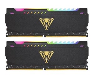 RAM - Patriot Viper Steel RGB - DDR4 - kit - 32 GB: 2 x 16 GB - DIMM 288-pin - 3600 MHz / PC4-28800 - unbuffered - PVSR432G320C6K