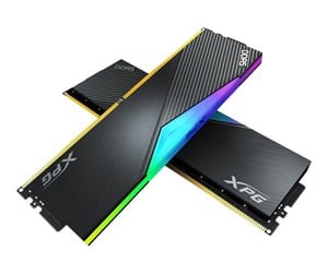 RAM - A-Data XPG LANCER RGB - DDR5 - kit - 32 GB: 2 x 16 GB - DIMM 288-pin - 5600 MHz / PC5-44800 - unbuffered - AX5U5600C3616G-DCLARBK