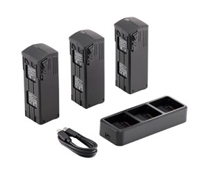 Batterier & Ladere - DJI battery charger - with battery - 3 - Li-pol - Mavic Intelligent Flight Battery connector - 100 Watt - CP.EN.00000421.01