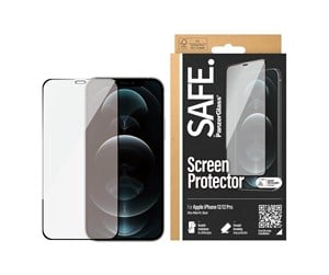 Mobil - Beskyttelsesglass - SAFE. by PanzerGlass Screen Protector Apple iPhone 12 | 12 Pro | Edge-to-Edge - SAFE95022