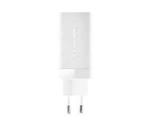 Mobil - Adaptere og ladere - VARTA power adapter - USB 2 x USB-C - 65 Watt - 57956 101 401