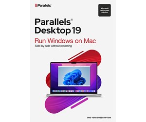 Programvare til kontoret - Parallels Desktop - box pack (1 year) - 1 user - PDAGBX1YEU