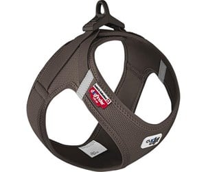 Hund - Curli Vest Harness Clasp Air-Mesh - Brown (XXXS) - H19005