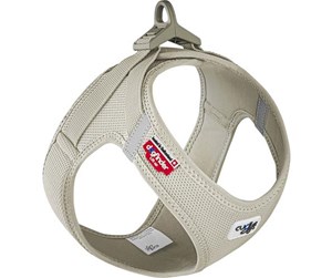 Hund - Curli Vest Harness Clasp Air-Mesh - Light-Tan (XXXS) - H19012