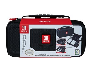 Spill - Tilbehør - BigBen Interactive Official Traveler Deluxe System Case - Black (Nintendo Switch) - Accessories for game console - Nintendo Switch - NNS4000