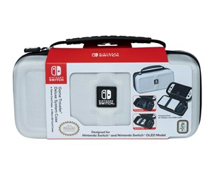 Spill - Tilbehør - BigBen Interactive Official Traveler Deluxe System Case - White (Nintendo Switch) - Accessories for game console - Nintendo Switch - NNS4000W