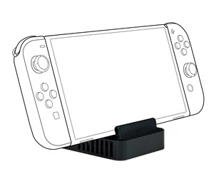 Spill - Tilbehør - BigBen Interactive Console Stand (Nintendo Switch/Nintendo Switch OLED) - Accessories for game console - Nintendo Switch - SWITCHTVSTAND