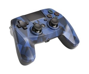 Spill - Tilbehør - Snakebyte GAME:PAD 4 S WIRELESS (CAMO BLUE) - Controller - Sony PlayStation 4 - SB912726