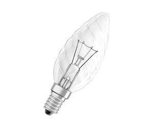 LED-lyspære - Osram Glødelyspære BW 11W CLEAR E14 - 4008321844910