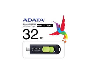 Minnepenn - A-Data ADATA UC300 - 32GB - Minnepenn - ACHO-UC300-32G-RBK/GN