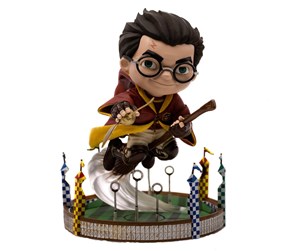 Reklameartikler - Iron Studios - Statue Harry Potter at the Quiddich Match - Harry Potter - MiniCo Illusion - Figur - 0602883134928