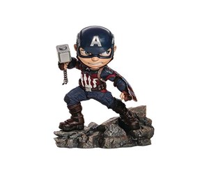 Reklameartikler - Iron Studios - MiniCo Captain America Avengers Endgame - Figur - 0736532715531