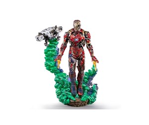 Reklameartikler - Iron Studios - Statue Iron Man Illusion Deluxe - Spider-Man: Far From Home - Art Scale 1/10 - Figur - 0736532715968