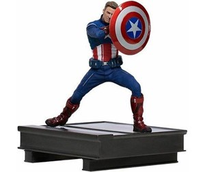 Reklameartikler - Iron Studios - Statue Captain Amercia 2023 - Avengers: Endgame - Bds Art Scale 1/10 - Figur - 0736532715050