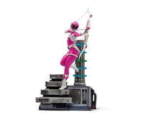 Reklameartikler - Iron Studios - Statue Pink Ranger - Mighty Morphin Power Rangers - BDS Art Scale 1/10 - Figur - 0609963128174