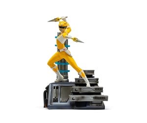 Reklameartikler - Iron Studios - Statue Yellow Ranger - Mighty Morphin Power Rangers - BDS Art Scale 1/10 - Figur - 0609963128181