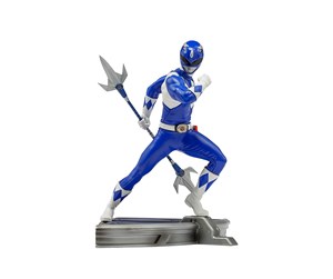 Reklameartikler - Iron Studios - Statue Blue Ranger - Mighty Morphin Power Rangers - BDS Art Scale 1/10 - Figur - 0609963128167