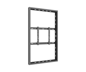 Veggmontering, AV-braketter & AV-møbler - Multibrackets M Pro Series - enclosure - low profile - for digital signage LCD panel - medium - black 25 kg 55" From 200 x 200 mm - 7350105211188