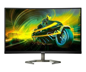 Skjerm - 27" Philips Momentum 5000 - 2560x1440 - 165Hz - VA - HDR10 - Curved - 27M1C5500VL/00