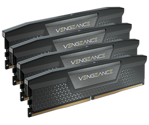 RAM - Corsair Vengeance DDR5-5600 - 64GB - CL36 - Quad Channel (4 pcs) - Intel XMP - Svart - CMK64GX5M4B5600C36