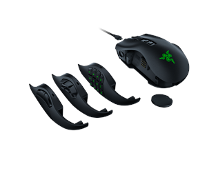 Mus - Razer Naga V2 Pro - Wireless MMO Gaming Mouse - Gaming mus - Optisk - 19 - Svart - RZ01-04400100-R3G1