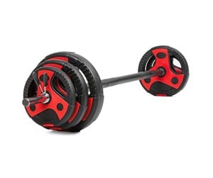 Sport & Fitness - Gymstick Vinyl Grip Pump Set 20kg - 62068-20