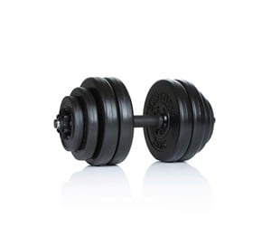 Sport & Fitness - Gymstick Vinyl Dumbbell Set 15kg - 61122-15