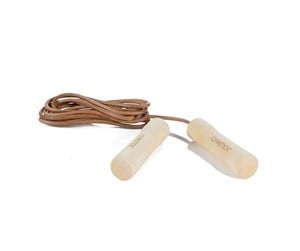 Sport & Fitness - Gymstick Leather Jump Rope - Wood - 61053W