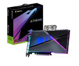 Grafikkort - GIGABYTE GeForce RTX 4080 AORUS Xtreme WaterForce WB - 16GB GDDR6X RAM - Grafikkort - GV-N4080AORUSX WB-16GD